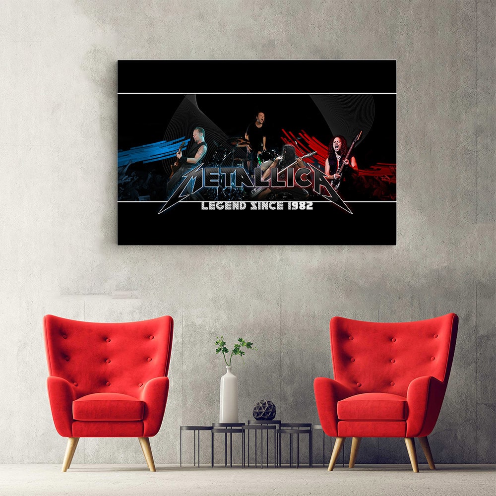 Tablou afis Metallica trupa rock 2322 hol - Afis Poster Tablou afis Metallica trupa rock pentru living casa birou bucatarie livrare in 24 ore la cel mai bun pret.
