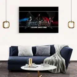 Tablou afis Metallica trupa rock 2322 living modern 2 - Afis Poster Tablou afis Metallica trupa rock pentru living casa birou bucatarie livrare in 24 ore la cel mai bun pret.