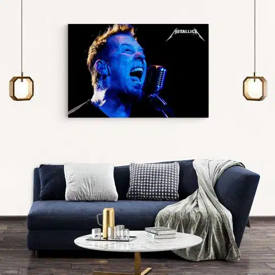 Tablou afis Metallica trupa rock 2323 living modern 2 - Afis Poster Tablou afis Metallica trupa rock pentru living casa birou bucatarie livrare in 24 ore la cel mai bun pret.