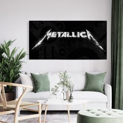 Tablou afis Metallica trupa rock 2360 tablou living modern - Afis Poster Tablou afis Metallica trupa rock pentru living casa birou bucatarie livrare in 24 ore la cel mai bun pret.