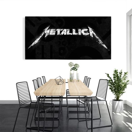 Tablou afis Metallica trupa rock 2360 tablou modern bucatarie - Afis Poster Tablou afis Metallica trupa rock pentru living casa birou bucatarie livrare in 24 ore la cel mai bun pret.