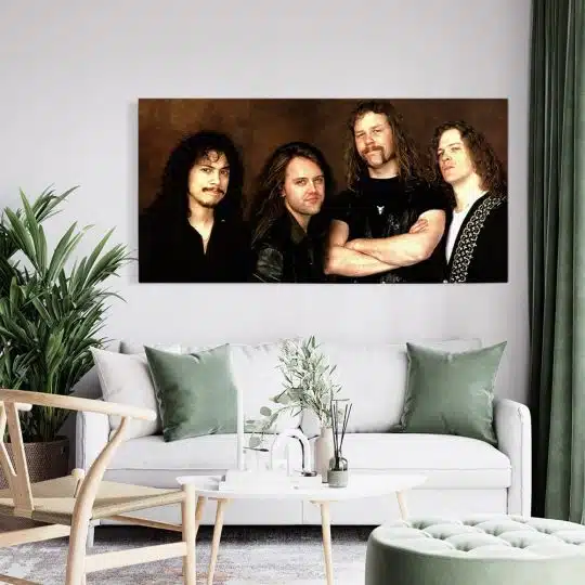 Tablou afis Metallica trupa rock 2364 tablou living modern - Afis Poster Tablou afis Metallica trupa rock pentru living casa birou bucatarie livrare in 24 ore la cel mai bun pret.