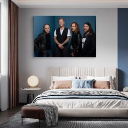 Tablou afis Metallica trupa rock 2365 dormitor - Afis Poster Tablou afis Metallica trupa rock pentru living casa birou bucatarie livrare in 24 ore la cel mai bun pret.