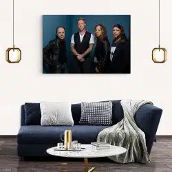 Tablou afis Metallica trupa rock 2365 living modern 2 - Afis Poster Tablou afis Metallica trupa rock pentru living casa birou bucatarie livrare in 24 ore la cel mai bun pret.