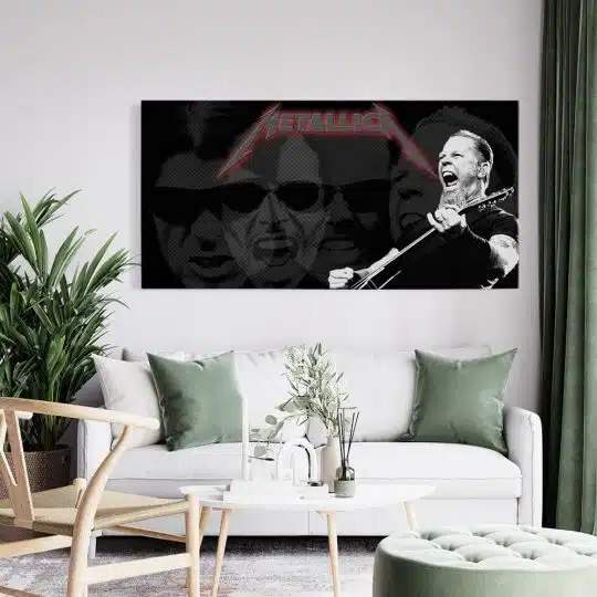 Tablou afis Metallica trupa rock 2368 tablou living modern - Afis Poster Tablou afis Metallica trupa rock pentru living casa birou bucatarie livrare in 24 ore la cel mai bun pret.