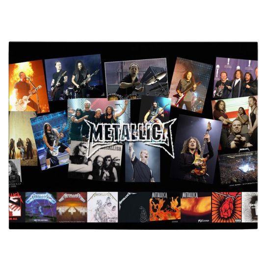 Tablou afis Metallica trupa rock 2387 front - Afis Poster Tablou afis Metallica trupa rock pentru living casa birou bucatarie livrare in 24 ore la cel mai bun pret.