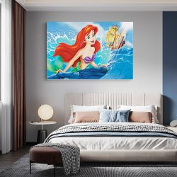 Tablou afis Mica Sirena desene animate 2189 dormitor - Afis Poster Tablou afis Mica Sirena desene animate pentru living casa birou bucatarie livrare in 24 ore la cel mai bun pret.