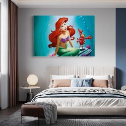 Tablou afis Mica Sirena desene animate 2192 dormitor - Afis Poster Tablou afis Mica Sirena desene animate pentru living casa birou bucatarie livrare in 24 ore la cel mai bun pret.