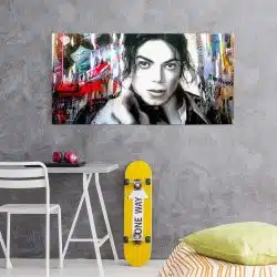 Tablou afis Michael Jackson cantaret 2350 tablou camere copii - Afis Poster Tablou afis Michael Jackson cantaret pentru living casa birou bucatarie livrare in 24 ore la cel mai bun pret.