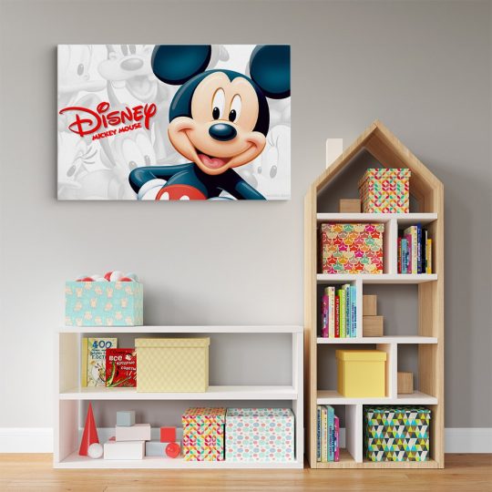 Tablou afis Mickey Mouse desene animate 2236 camera copii - Afis Poster Tablou afis Mickey Mouse desene animate pentru living casa birou bucatarie livrare in 24 ore la cel mai bun pret.