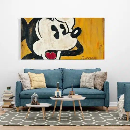 Tablou afis Mickey Mouse desene animate 2252 tablou camera hotel - Afis Poster Tablou afis Mickey Mouse desene animate pentru living casa birou bucatarie livrare in 24 ore la cel mai bun pret.