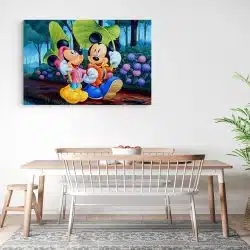 Tablou afis Mickey Mouse si Minnie desene animate 2247 bucatarie3 - Afis Poster Tablou Mickey Mouse si Minnie desene animate pentru living casa birou bucatarie livrare in 24 ore la cel mai bun pret.