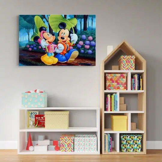 Tablou afis Mickey Mouse si Minnie desene animate 2247 camera copii - Afis Poster Tablou Mickey Mouse si Minnie desene animate pentru living casa birou bucatarie livrare in 24 ore la cel mai bun pret.