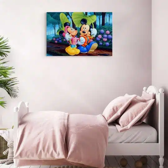 Tablou afis Mickey Mouse si Minnie desene animate 2247 camera copii mic - Afis Poster Tablou Mickey Mouse si Minnie desene animate pentru living casa birou bucatarie livrare in 24 ore la cel mai bun pret.