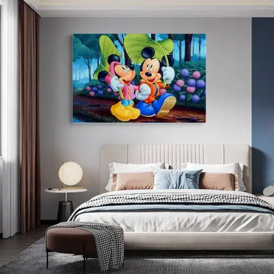 Tablou afis Mickey Mouse si Minnie desene animate 2247 dormitor - Afis Poster Tablou Mickey Mouse si Minnie desene animate pentru living casa birou bucatarie livrare in 24 ore la cel mai bun pret.