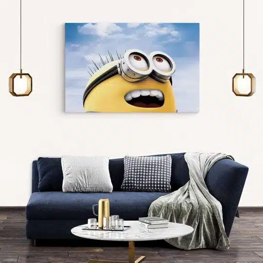 Tablou afis Minionii desene animate 2215 living modern 2 - Afis Poster Tablou afis Minionii desene animate pentru living casa birou bucatarie livrare in 24 ore la cel mai bun pret.