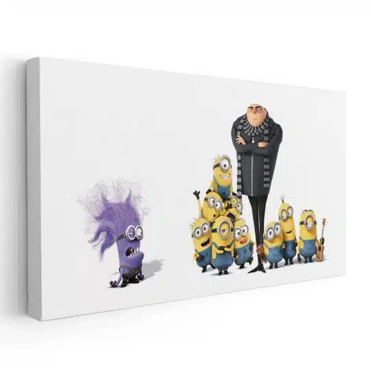 Tablou afis Minionii desene animate 2240 - Afis Poster Tablou afis Minionii desene animate pentru living casa birou bucatarie livrare in 24 ore la cel mai bun pret.