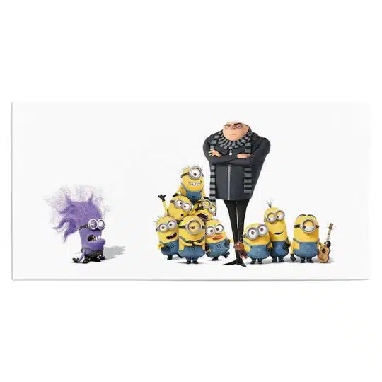 Tablou afis Minionii desene animate 2240 front - Afis Poster Tablou afis Minionii desene animate pentru living casa birou bucatarie livrare in 24 ore la cel mai bun pret.