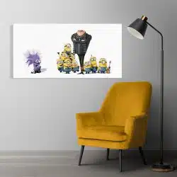 Tablou afis Minionii desene animate 2240 tablou receptie - Afis Poster Tablou afis Minionii desene animate pentru living casa birou bucatarie livrare in 24 ore la cel mai bun pret.