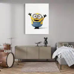 Tablou afis Minionii desene animate 4783 camera moderna adolescent