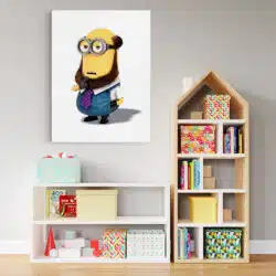 Tablou afis Minionii desene animate 4784 camera copii