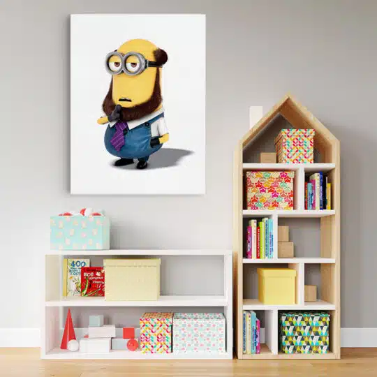 Tablou afis Minionii desene animate 4784 camera copii