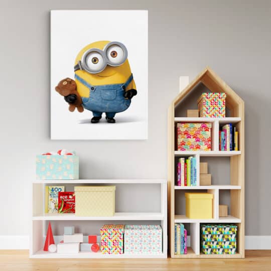 Tablou afis Minionii desene animate 4785 camera copii