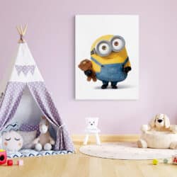 Tablou afis Minionii desene animate 4785 camera copil mic