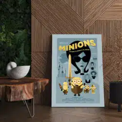 Tablou afis Minionii desene animate 4786 living