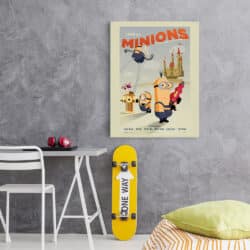 Tablou afis Minionii desene animate 4787 camera adolescent