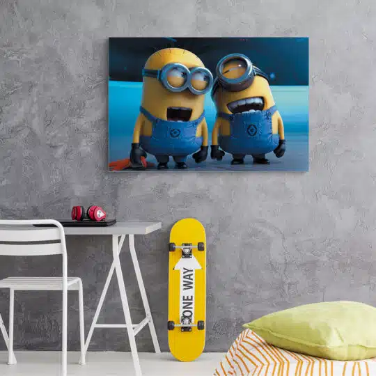 Tablou afis Minionii desene animate 4889 camera adolescent