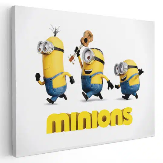 Tablou afis Minionii desene animate 4895