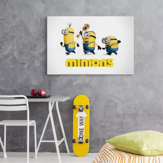 Tablou afis Minionii desene animate 4895 camera adolescent