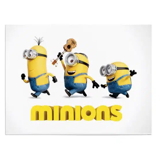 Tablou afis Minionii desene animate 4895 front