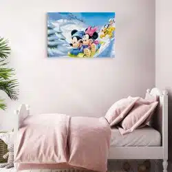 Tablou afis Minnie and Mickey mouse 2164 camera copii mic - Afis Poster Tablou afis Minnie and Mickey mouse pentru living casa birou bucatarie livrare in 24 ore la cel mai bun pret.