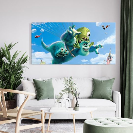 Tablou afis Monsters desene animate 2166 tablou living modern - Afis Poster Tablou afis Monsters desene animate pentru living casa birou bucatarie livrare in 24 ore la cel mai bun pret.