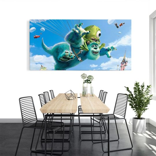 Tablou afis Monsters desene animate 2166 tablou modern bucatarie - Afis Poster Tablou afis Monsters desene animate pentru living casa birou bucatarie livrare in 24 ore la cel mai bun pret.