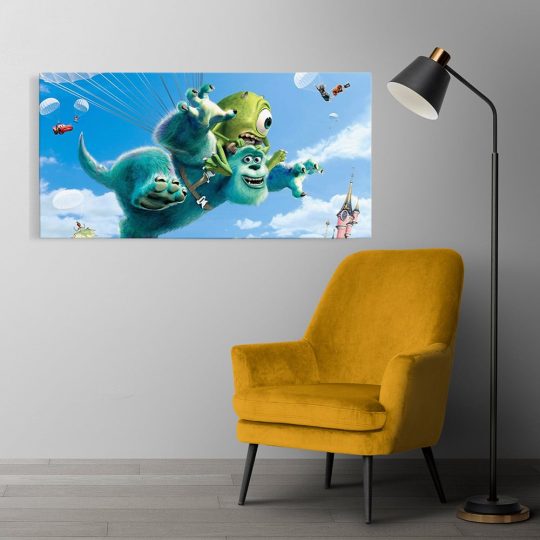 Tablou afis Monsters desene animate 2166 tablou receptie - Afis Poster Tablou afis Monsters desene animate pentru living casa birou bucatarie livrare in 24 ore la cel mai bun pret.