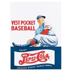 Tablou afis Pepsi Cola Baseball vintage 4011 front