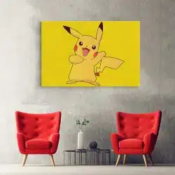 Tablou afis Pikachu jocuri desene animate 2248 hol - Afis Poster Tablou Pikachu jocuri desene animate pentru living casa birou bucatarie livrare in 24 ore la cel mai bun pret.