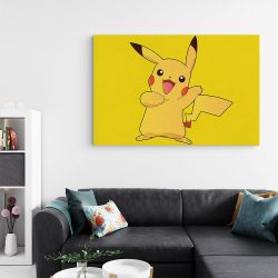 Tablou afis Pikachu jocuri desene animate 2248 living - Afis Poster Tablou Pikachu jocuri desene animate pentru living casa birou bucatarie livrare in 24 ore la cel mai bun pret.