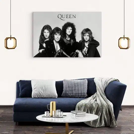 Tablou afis Queen trupa rock 2303 living modern 2 - Afis Poster Tablou afis Queen trupa rock pentru living casa birou bucatarie livrare in 24 ore la cel mai bun pret.