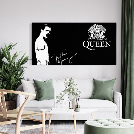 Tablou afis Queen trupa rock 2357 tablou living modern - Afis Poster Tablou afis Queen trupa rock pentru living casa birou bucatarie livrare in 24 ore la cel mai bun pret.