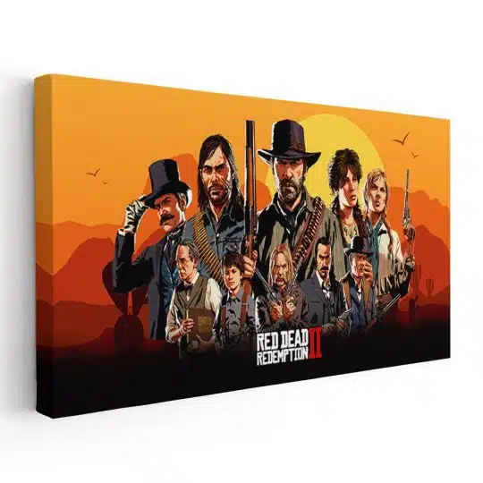 Tablou afis Red Dead Redemption 2 3398