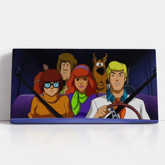 Tablou afis Scooby Doo desene animate 4921 detalii tablou