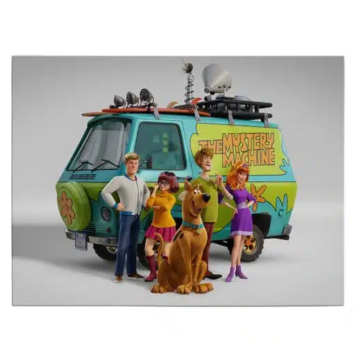 Tablou afis Scooby Doo desene animate 4924 front