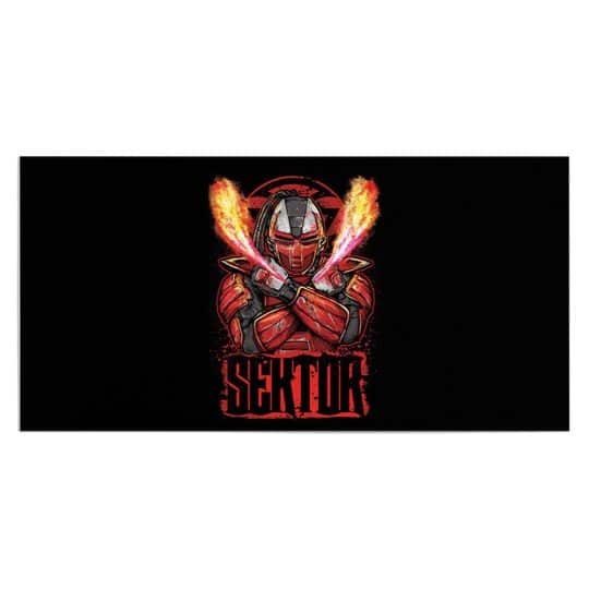 Tablou afis Sektor Mortal Kombat 3418 front