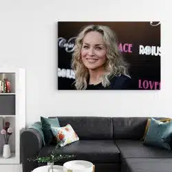 Tablou afis Sharon Stone actrita 2419 living - Afis Poster Tablou afis Sharon Stone actrita pentru living casa birou bucatarie livrare in 24 ore la cel mai bun pret.