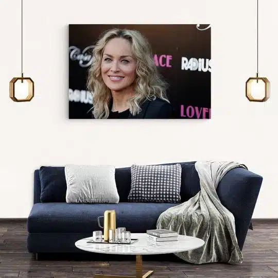 Tablou afis Sharon Stone actrita 2419 living modern 2 - Afis Poster Tablou afis Sharon Stone actrita pentru living casa birou bucatarie livrare in 24 ore la cel mai bun pret.