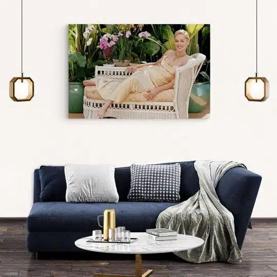 Tablou afis Sharon Stone actrita 2422 living modern 2 - Afis Poster Tablou afis Sharon Stone actrita pentru living casa birou bucatarie livrare in 24 ore la cel mai bun pret.